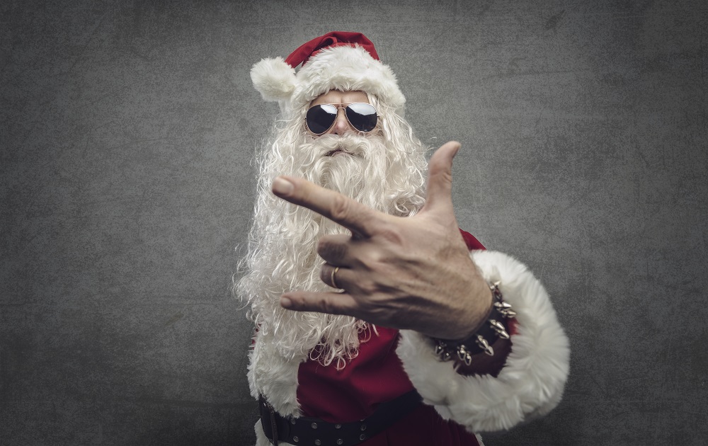 10 powodów dlaczego lubimy Święta Bożego Narodzenia 18 Rockowy Święty Mikołaj