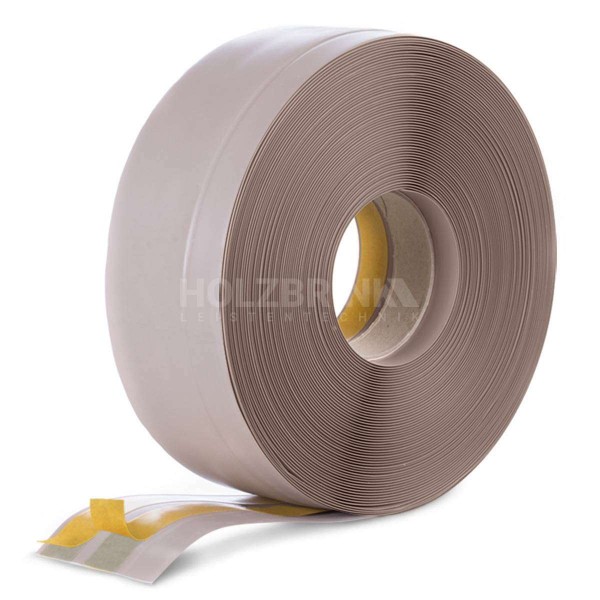 Listwa przypodłogowa miękka PVC gumowa samoprzylepna 50x20 mm cappuccino PREMIUM