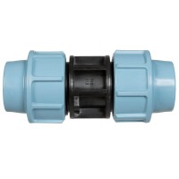 Podgląd: Przelot PP 25mm do przedłużania i łączenia rur doprowadzających Podgląd: Przelot PP 25mm do przedłużania i łączenia rur doprowadzających